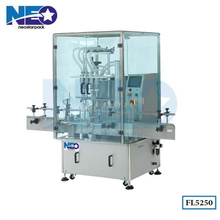 Automatic Overflow Liquid Filler With Safety Gate - automatic overflow liquid filler with safety gate,mouthwash filling machine